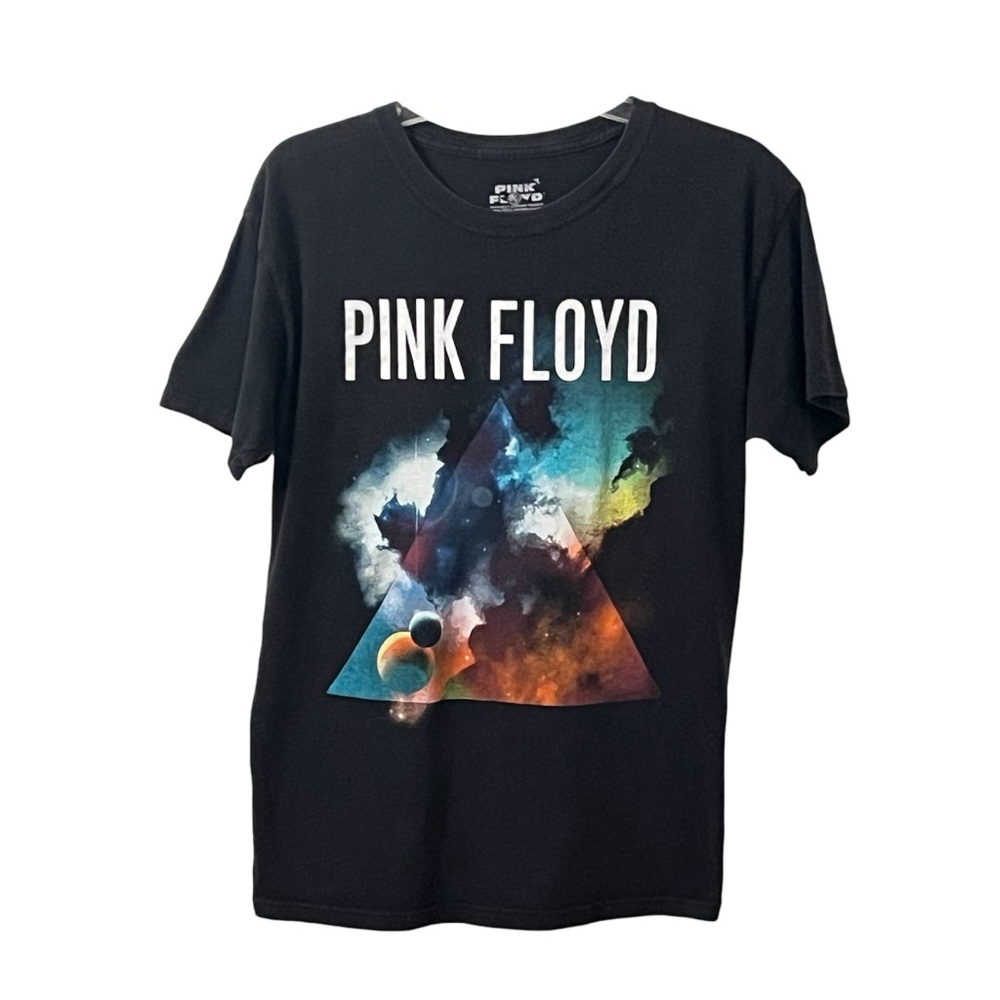 Pink Floyd Cotton Dark Side of the Moon Vintage Classic-Rock Band Tee 70's Retro